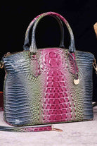 Thistle Gradient PU Leather Handbag
