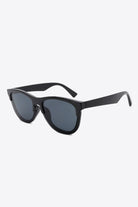 White Smoke Forever Grateful UV400 Browline Wayfarer Sunglasses Sunglasses