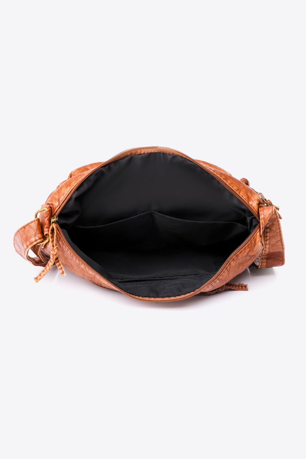 Black Adored PU Leather Crossbody Bag Handbags