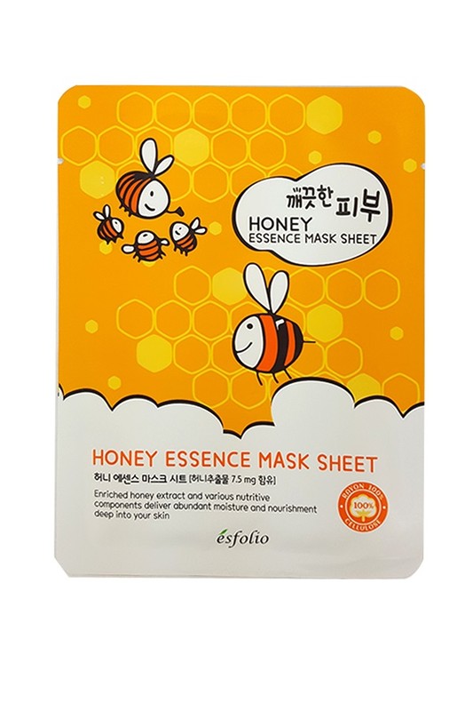 Orange Esfolio Essence Mask Sheet Compressed Skin Care Mask Sheets