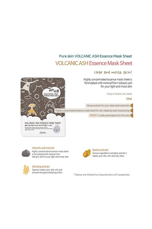 Dim Gray Esfolio Essence Mask Sheet Compressed Skin Care Mask Sheets