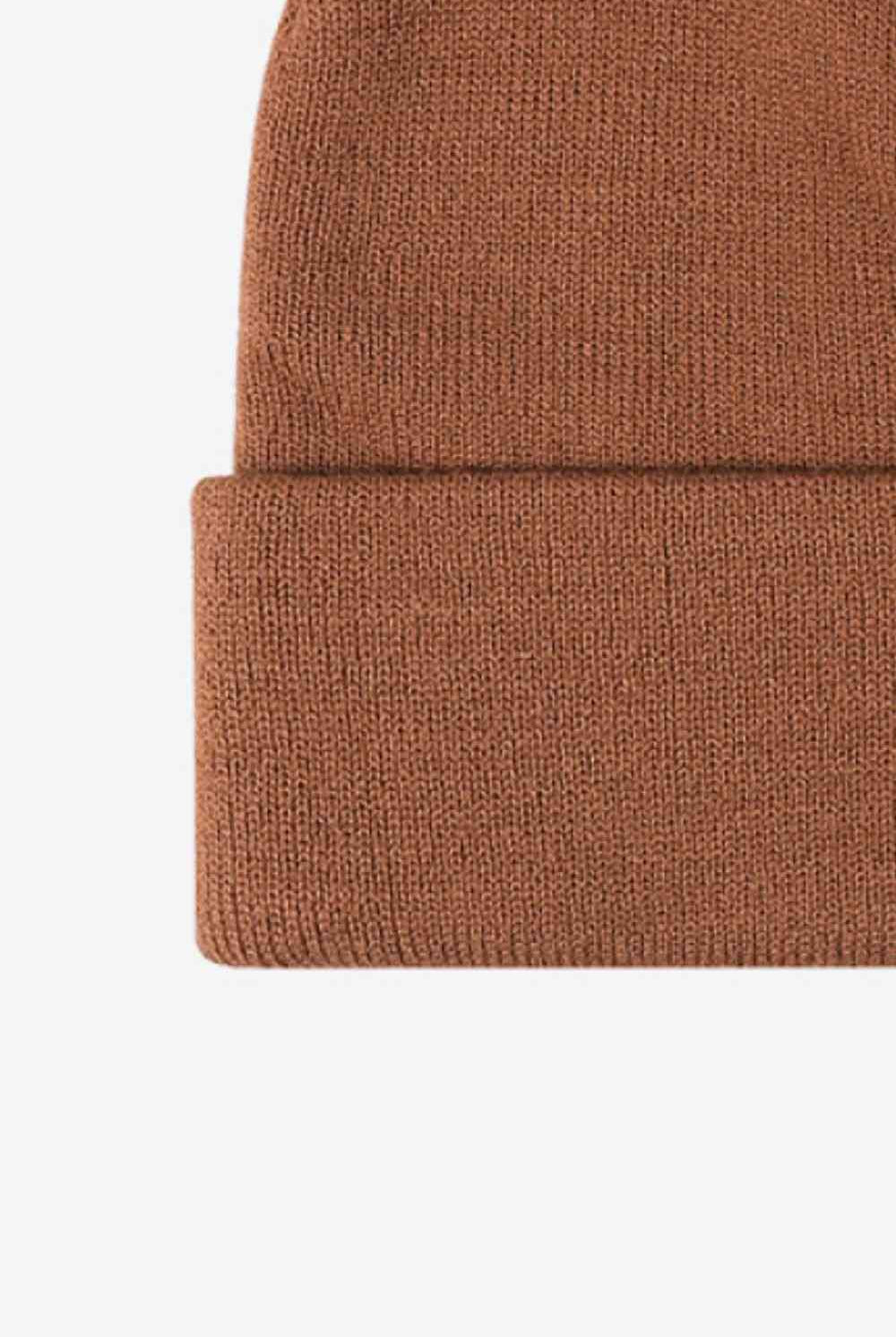 Sienna Cuff Knit Beanie Winter Accessories