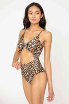 Antique White Marina West Swim Lost At Sea Cutout One-Piece Swimsuit Trends