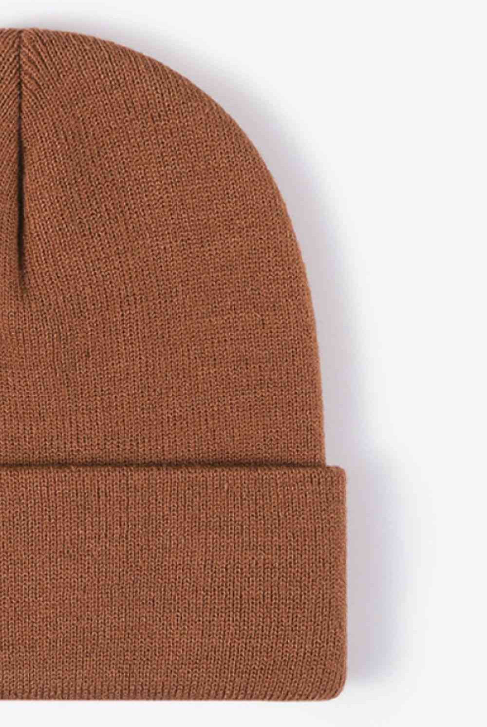 Sienna Cuff Knit Beanie Winter Accessories