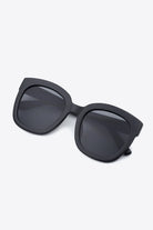 Dark Slate Gray Polycarbonate Frame Square Sunglasses Accessories