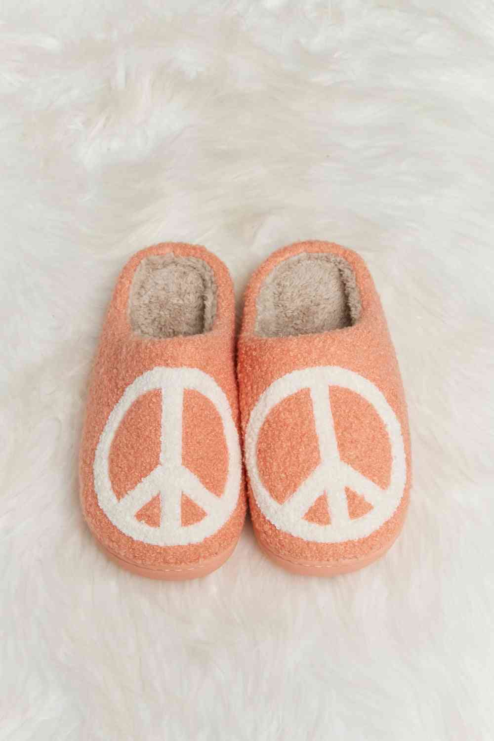 Light Gray Melody Printed Plush Slide Slippers Gifts