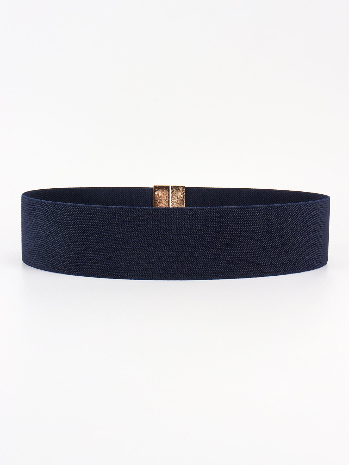 Dark Slate Gray A World Full Of Trends Alloy Buckle Elastic Belt Belts