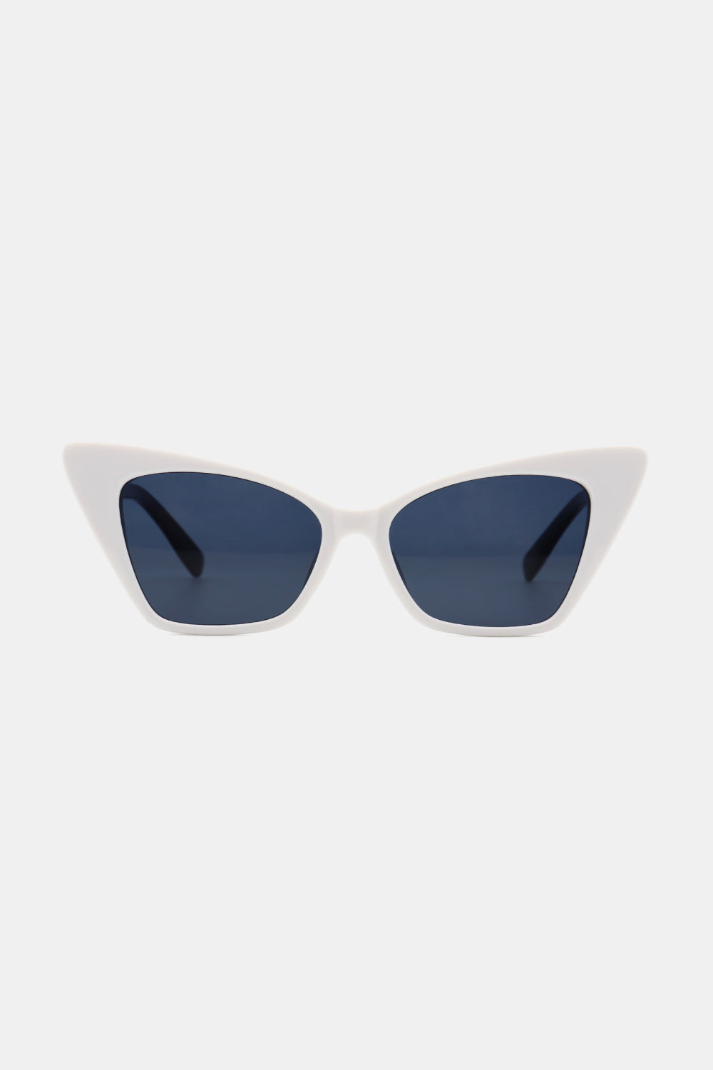 White Smoke Acetate Lens Cat Eye Sunglasses Clothing