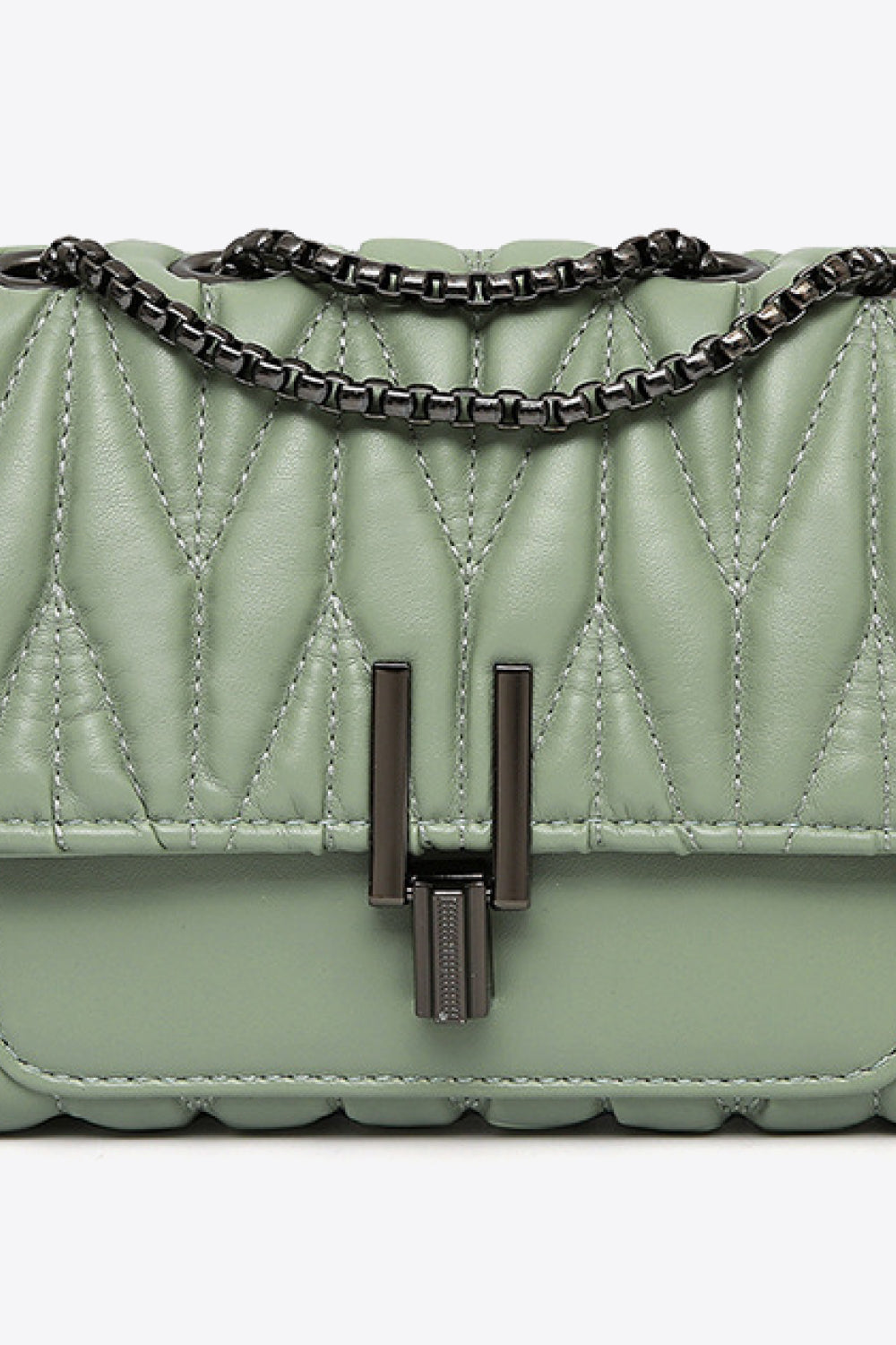 Light Slate Gray Adored PU Leather Crossbody Bag Handbags