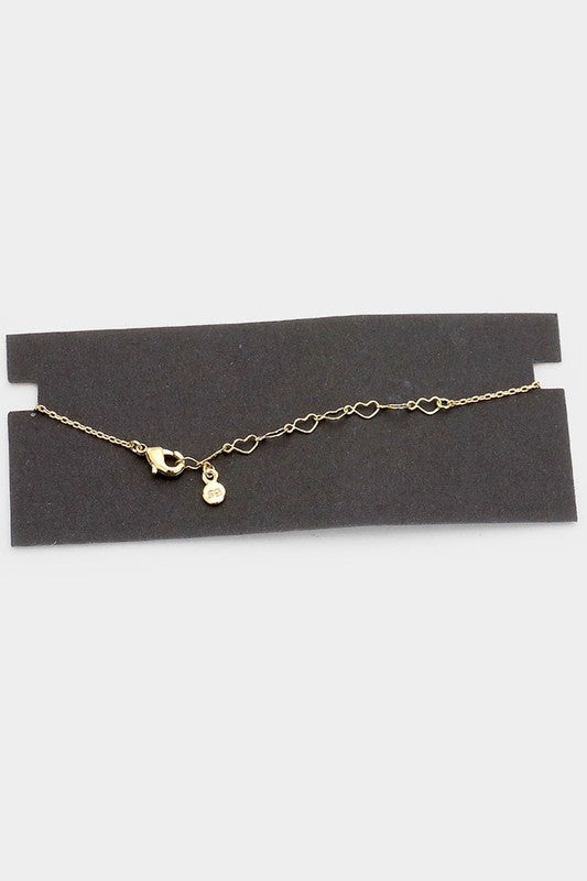 Dark Slate Gray It's A Sign 14K Gold CZ Zodiac Constellation Bracelet Bracelets