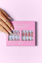 Misty Rose SO PINK BEAUTY Press On Nails 2 Packs Valentine's Day