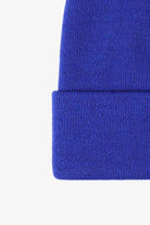 Dark Slate Blue Cuff Knit Beanie Winter Accessories