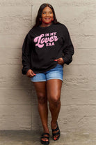 Rosy Brown Simply Love Full Size IN MY LOVER ERA Round Neck Sweatshirt Clothing