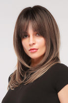 Black Kiss Mid-Length Wave Synthetic Wigs 24'' Wigs