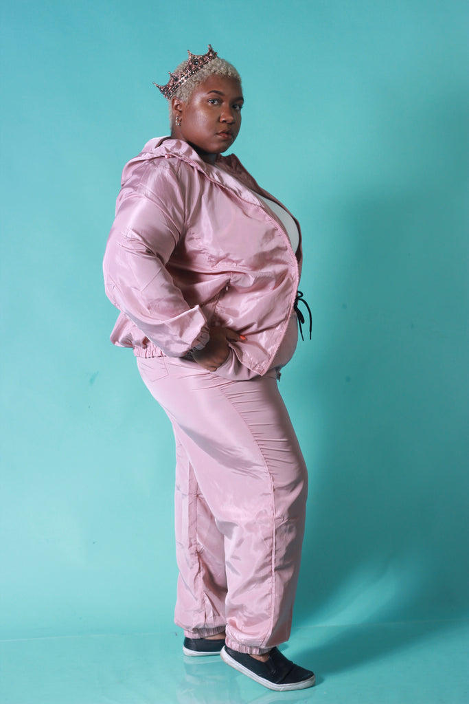 Sky Blue Tiera Windbreaker Pants Pants