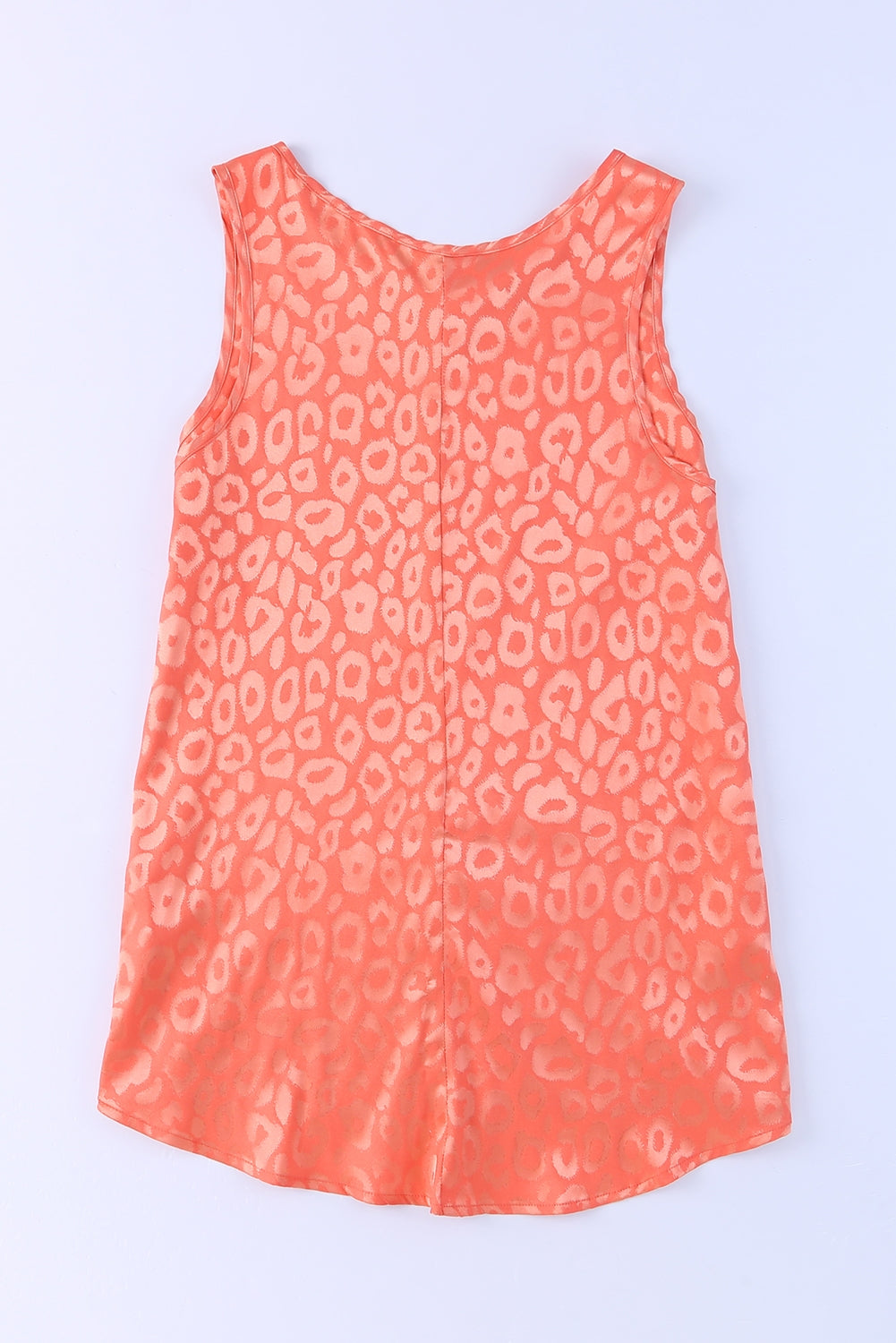 Lavender Sweet Days Leopard Round Neck Tank Clothes