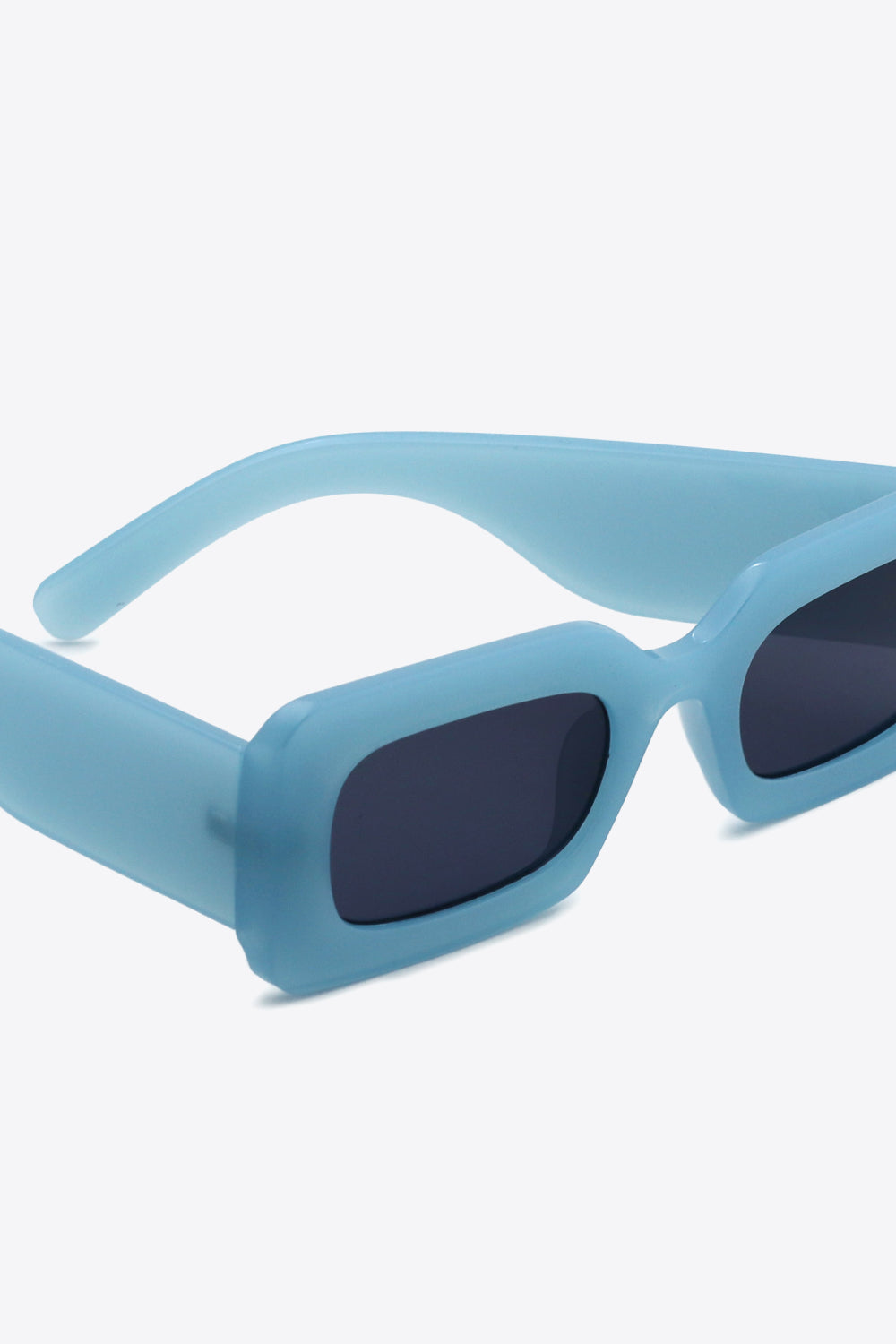 Lavender First Of All Polycarbonate Frame Rectangle Sunglasses Sunglasses