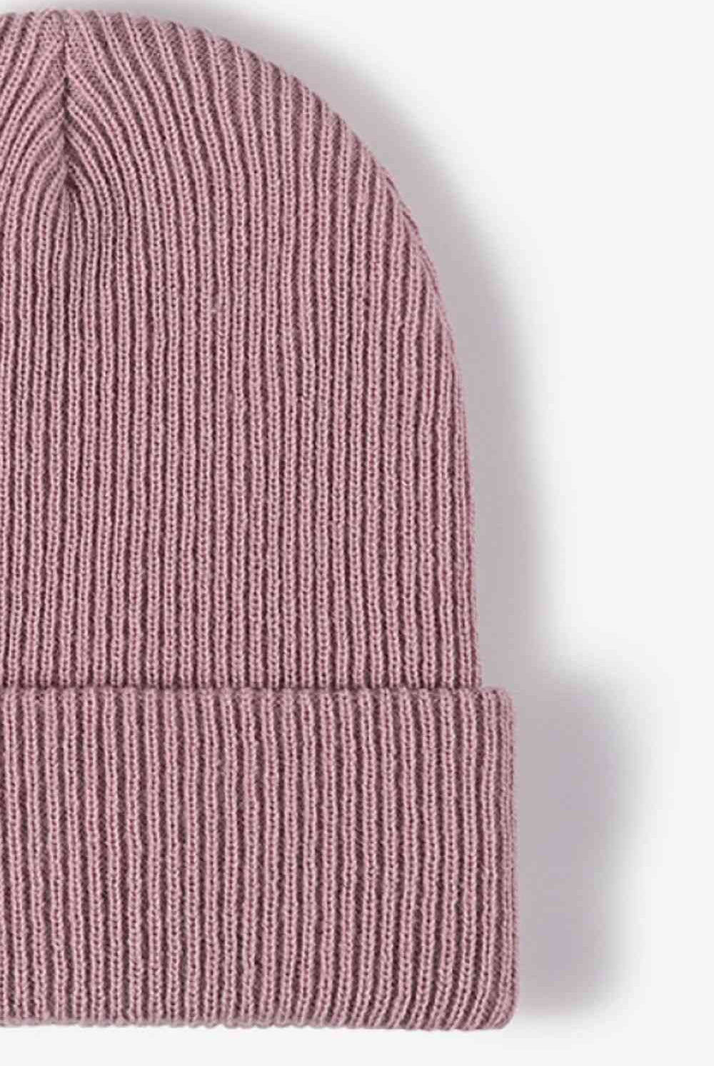 Thistle Warm Winter Knit Beanie Winter Accessories