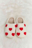 Light Gray Melody Printed Plush Slide Slippers Gifts