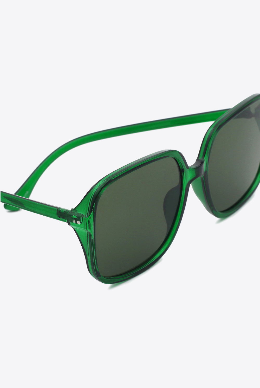 Dark Slate Gray Polycarbonate Square Sunglasses Sunglasses