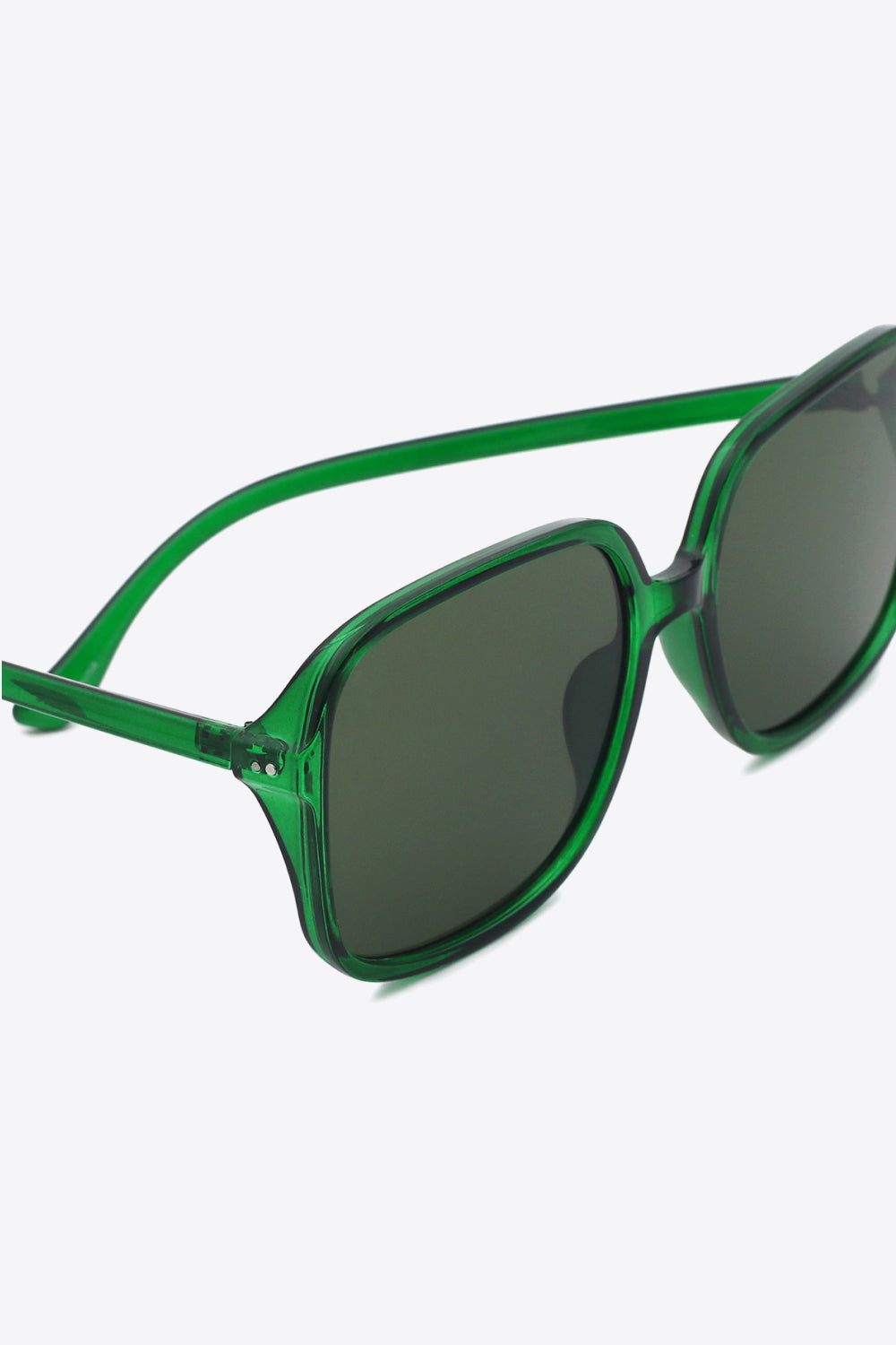 Dark Slate Gray Polycarbonate Square Sunglasses Sunglasses