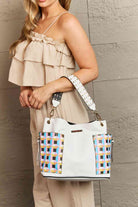 Rosy Brown Nicole Lee USA Quihn 3-Piece Handbag Set