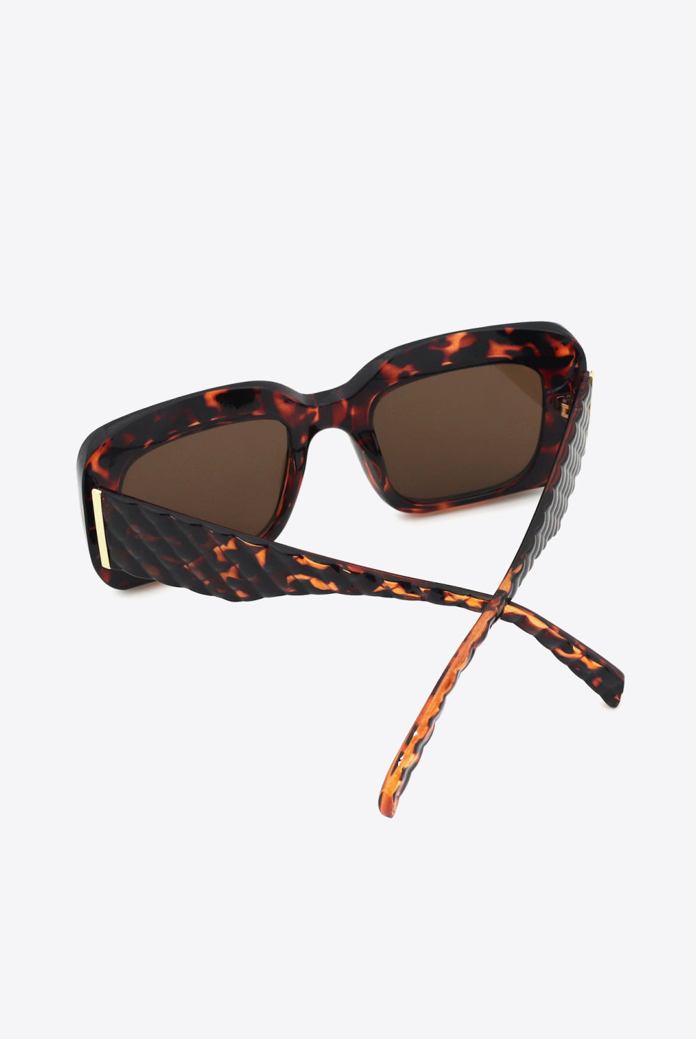 White Smoke Square Polycarbonate UV400 Sunglasses Sunglasses