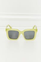 Beige Selfie Sunday Square TAC Polarization Lens Sunglasses - in green Sunglasses