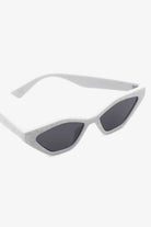 White Smoke Cat Eye Polycarbonate Sunglasses Trends