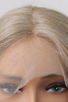 Rosy Brown Summer 13*2" Lace Front Wigs Synthetic Long Wave 24" 150% Density in Medium Blonde Highlights Wigs
