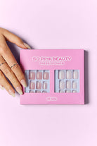 Misty Rose SO PINK BEAUTY Press On Nails 2 Packs Valentine's Day