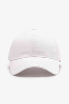 White Smoke Plain Adjustable Cotton Baseball Cap Gifts