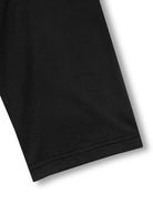 Black Plus Size Ruffle Trim Round Neck Long Sleeve Dress New Year Looks