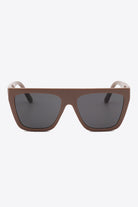 White Smoke Listening To A Song UV400 Polycarbonate Wayfarer Sunglasses Sunglasses