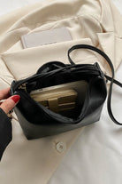 Gray Yep Still Fabulous PU Leather Crossbody Bag Bags/Purses