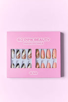 Misty Rose SO PINK BEAUTY Press On Nails 2 Packs Valentine's Day