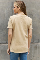 Rosy Brown Simply Love Simply Love Full Size READING IS DREAMING WITH YOUR EYES OPEN Graphic Cotton Tee