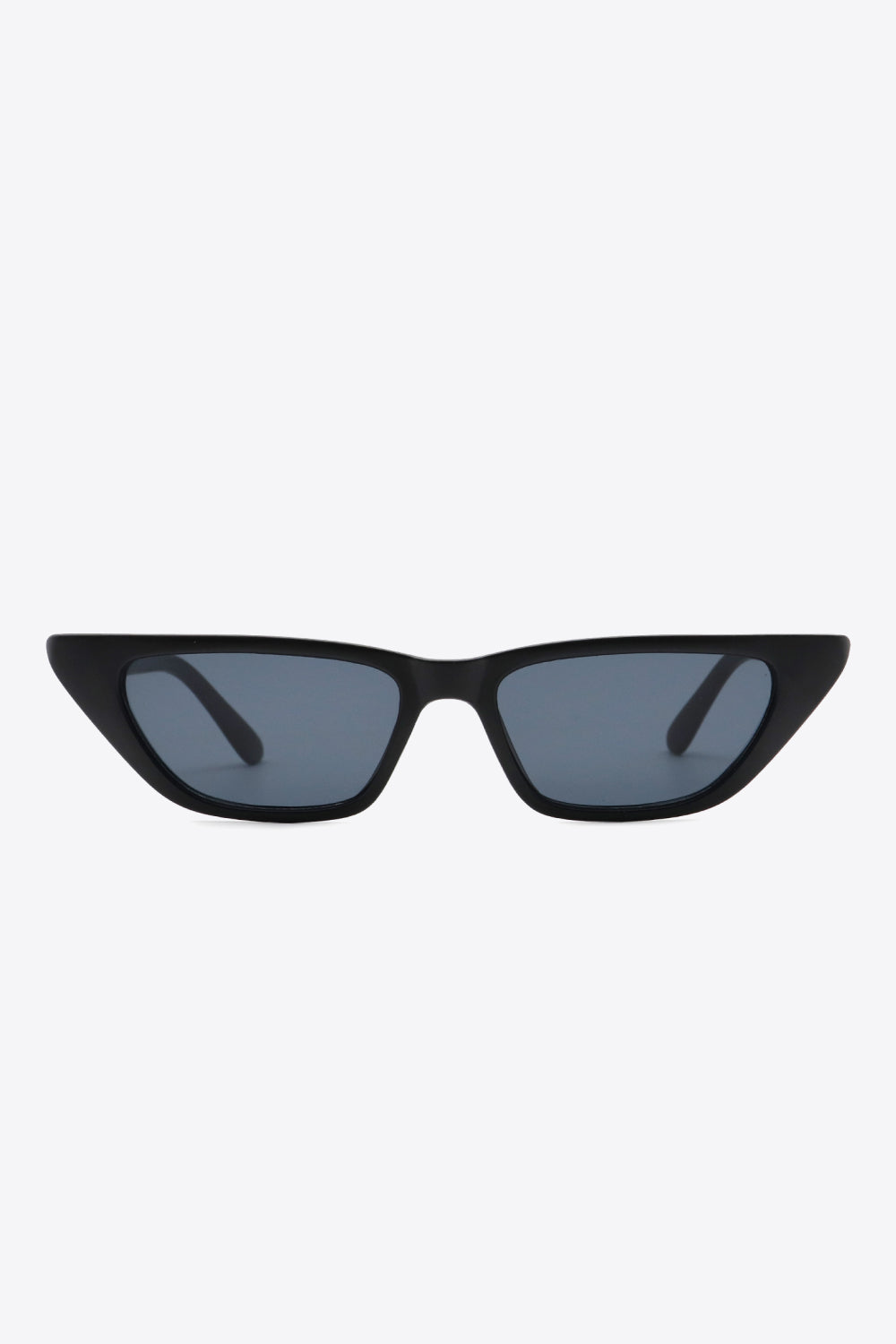 White Smoke Ethereal UV400 Polycarbonate Cat Eye Sunglasses Sunglasses