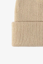 Beige Warm Winter Knit Beanie Winter Accessories