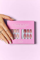 Misty Rose SO PINK BEAUTY Press On Nails 2 Packs Valentine's Day