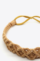 Sienna Assorted 2-Pack Macrame Flexible Headband Hair Accessories