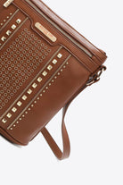 Saddle Brown Nicole Lee USA Love Handbag Handbags