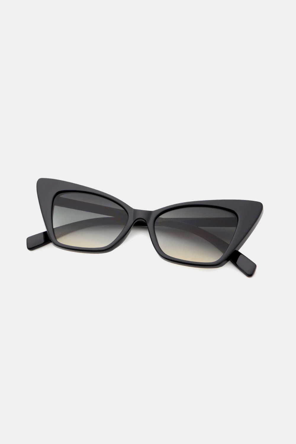 White Smoke Acetate Lens Cat Eye Sunglasses Clothing