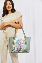 Light Gray Nicole Lee USA Around The World Handbag Set Handbags