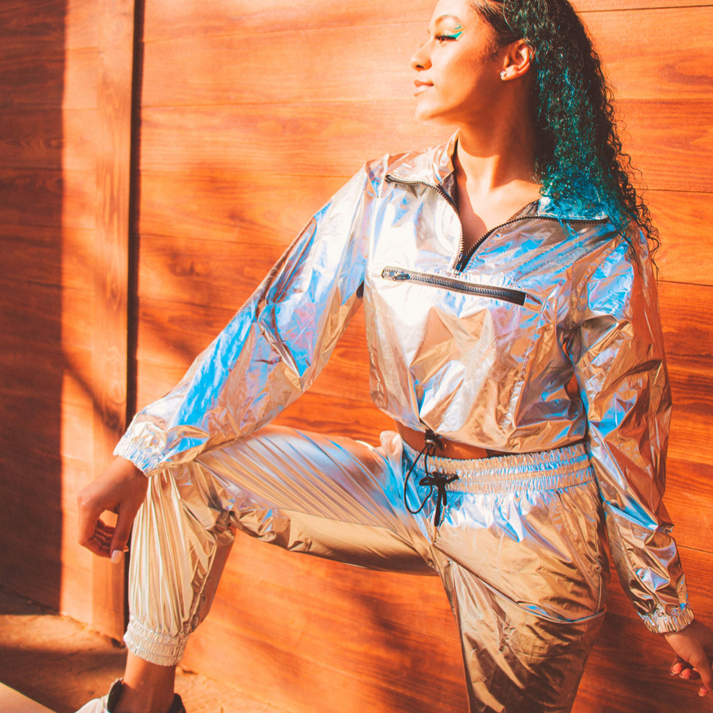 Sandy Brown Kaitlyn Windbreaker Pants Pants