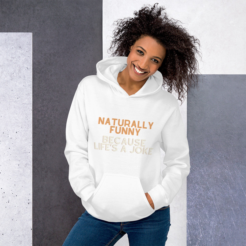 Lavender Naturally Funny Hoodie Coats & Jackets